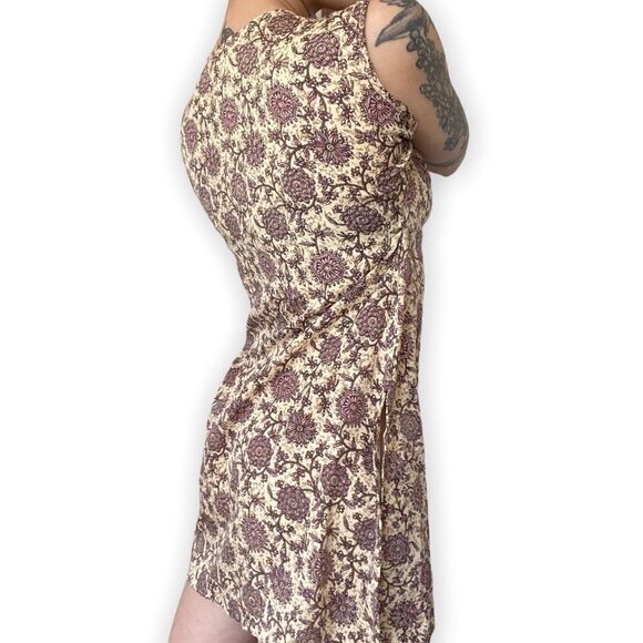 Atrish Beige Boho Patterned Mini Dress - Picture 4 of 6